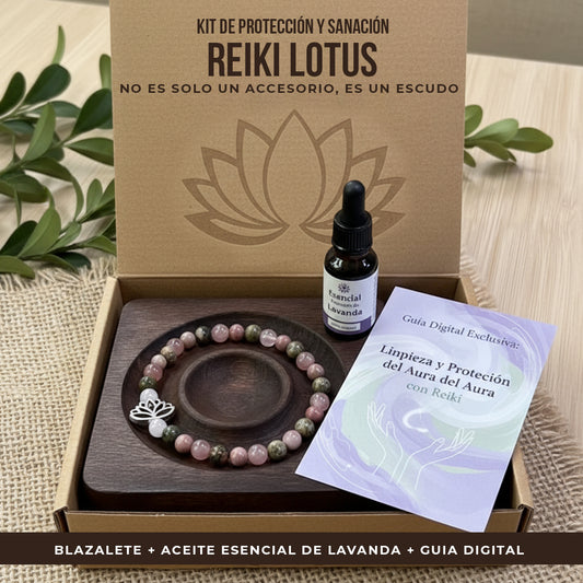 EDICION LIMITADA| KIT DE PROTECCIÓN & SANACIÓN REIKI LOTUS💮