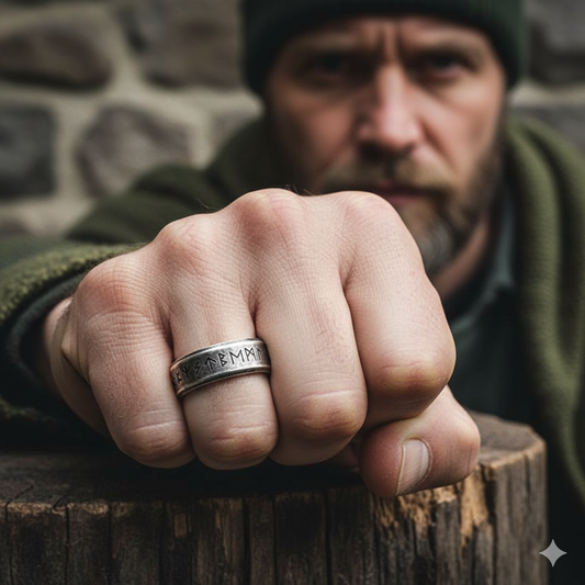 ANILLO RÚNICO DEL DESTINO - EL PODER DE LAS ANTIGUAS RUNAS + REGALO GRATIS